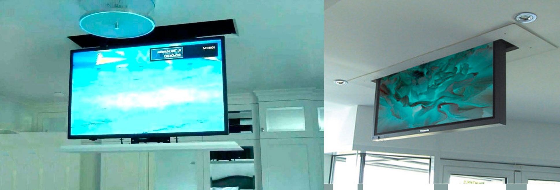 Ascensor Electrico Para La Instalacion De Televisor De Gran Formato